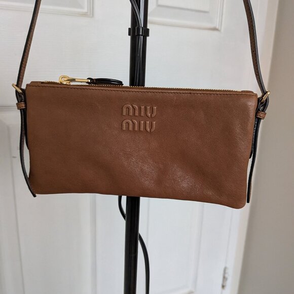 miu miu small nappa leather pouch - Picture 4 of 15